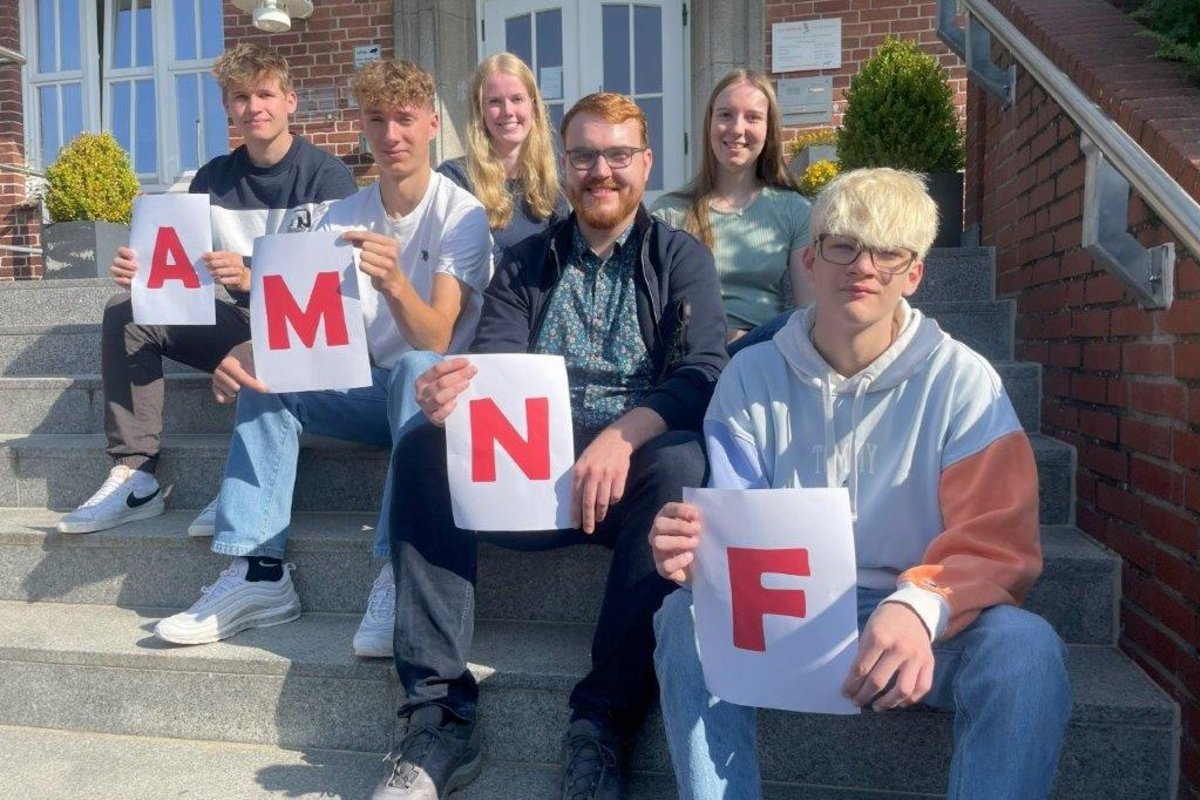 Die Auszubildenden der Amtsverwaltung stellen bei der Jobnight am 20. September den Beruf der der Verwaltungsfachangestellten vor. Foto: Felix Middendorf