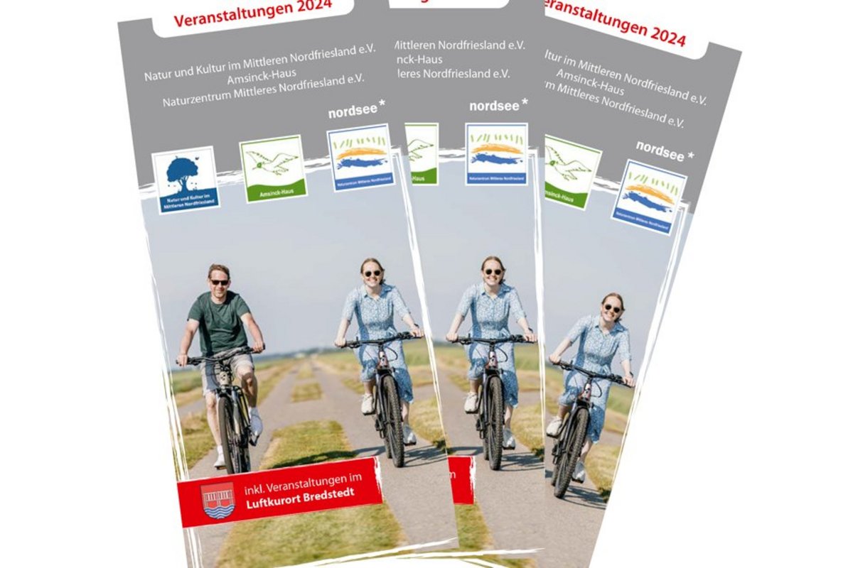 Der Veranstaltungskalender 2024. Das Titelblatt des Veranstaltungskalenders