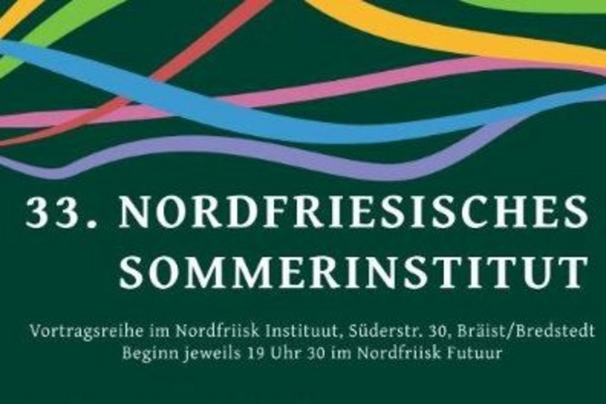 Am 04. Juni startet das 33. Nordfriesische Sommerinstitut Schriftzug des 33. Nordfriesischen Sommerinstituts
